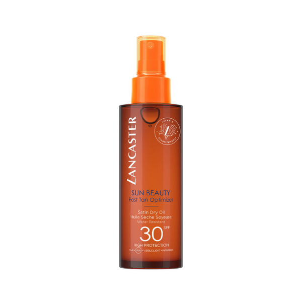Lancaster Sun Beauty Fast Tan Optimizer Satin Dry Oil Spf30 150Ml