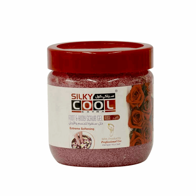 Silky Cool Foot & Body Scrub Gel 500Ml