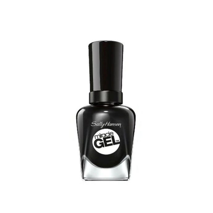 Sally Hansen Miracle Gel Nail Polish Black O Mg 460