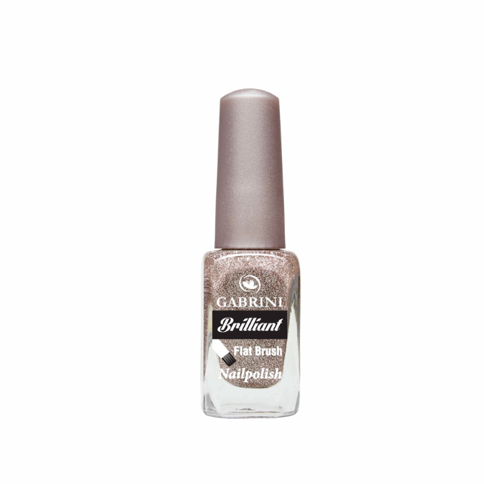 Gabrini Brilliant Flat Brush Nail Polish