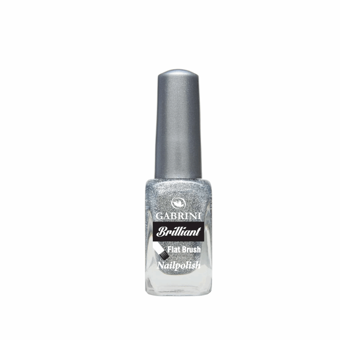 Gabrini Brilliant Flat Brush Nail Polish
