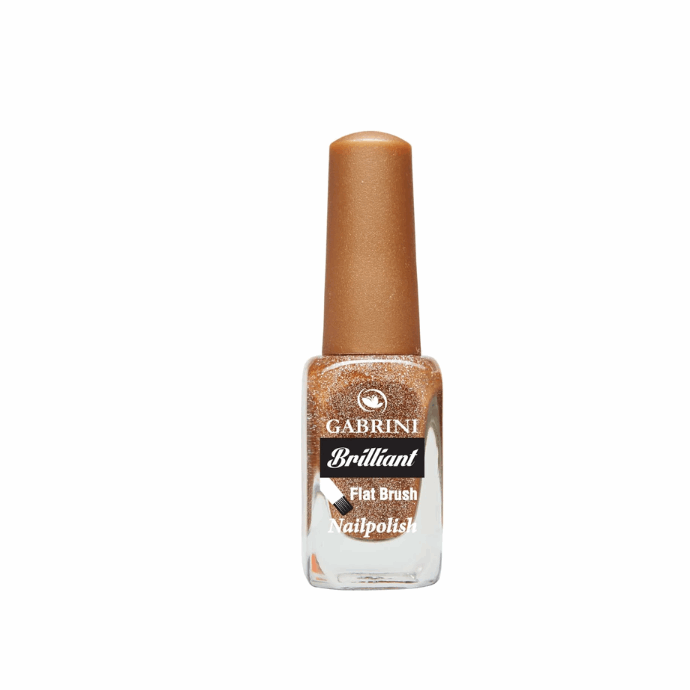 Gabrini Brilliant Flat Brush Nail Polish