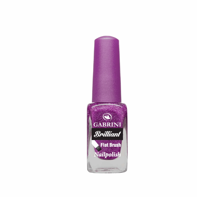 Gabrini Brilliant Flat Brush Nail Polish