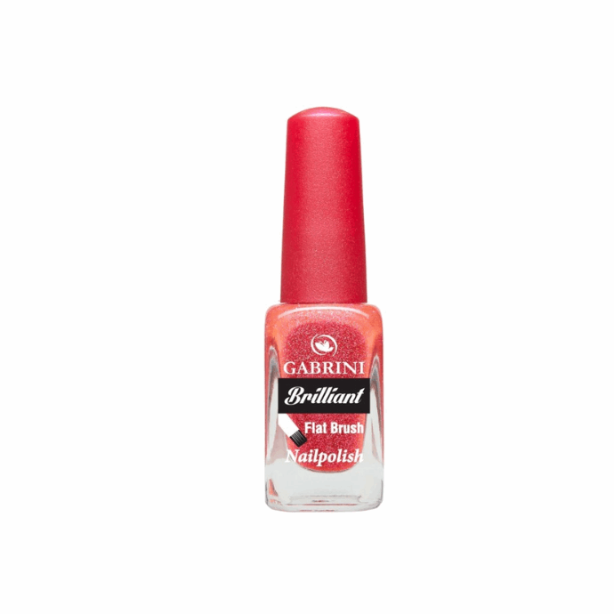 Gabrini Brilliant Flat Brush Nail Polish