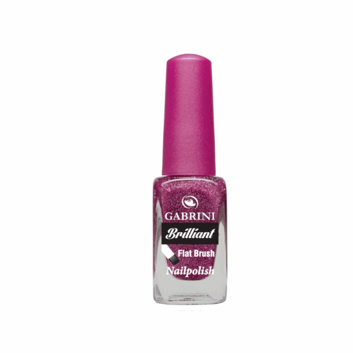 Gabrini Brilliant Flat Brush Nail Polish