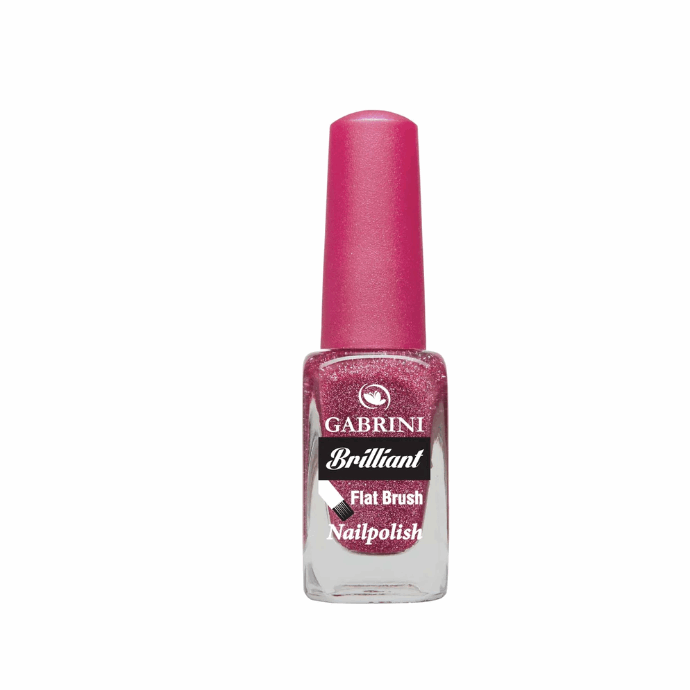 Gabrini Brilliant Flat Brush Nail Polish