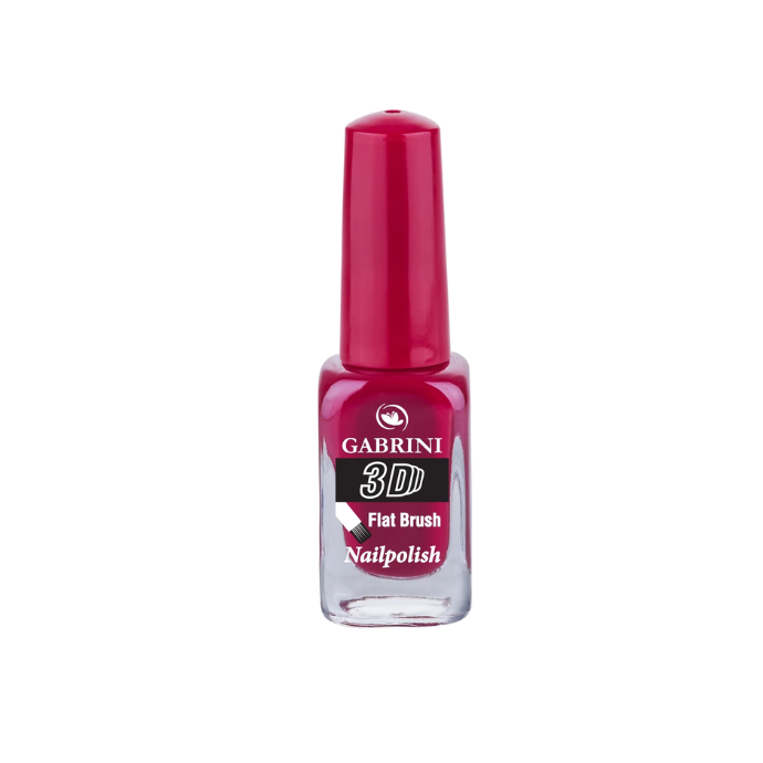 Gabrini 3D Flat Brush Nail Polish
