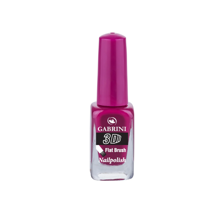 Gabrini 3D Flat Brush Nail Polish