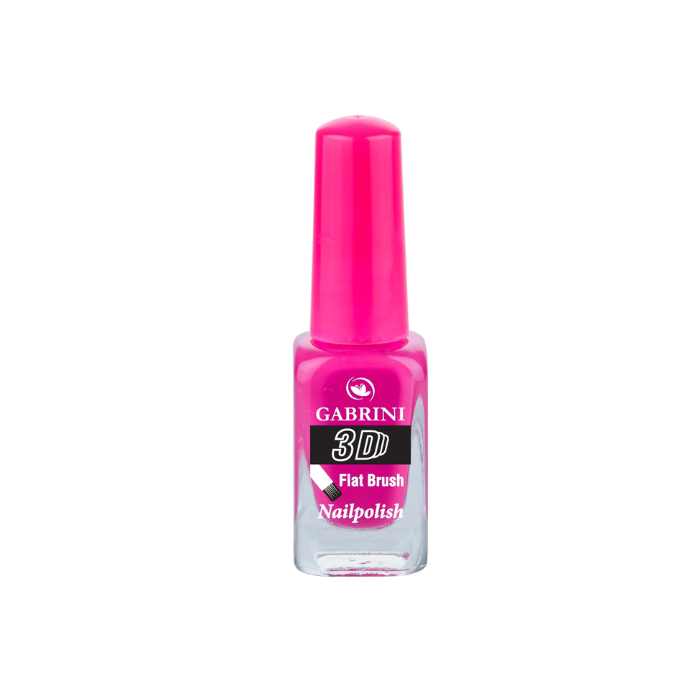 Gabrini 3D Flat Brush Nail Polish