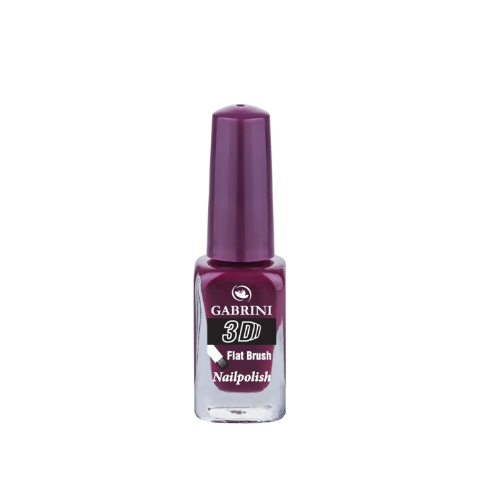 Gabrini 3D Flat Brush Nail Polish