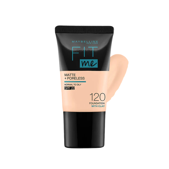 Maybelline Fit Me Foundation Matte And Poreless 18Ml Tube 120 Classic Ivory