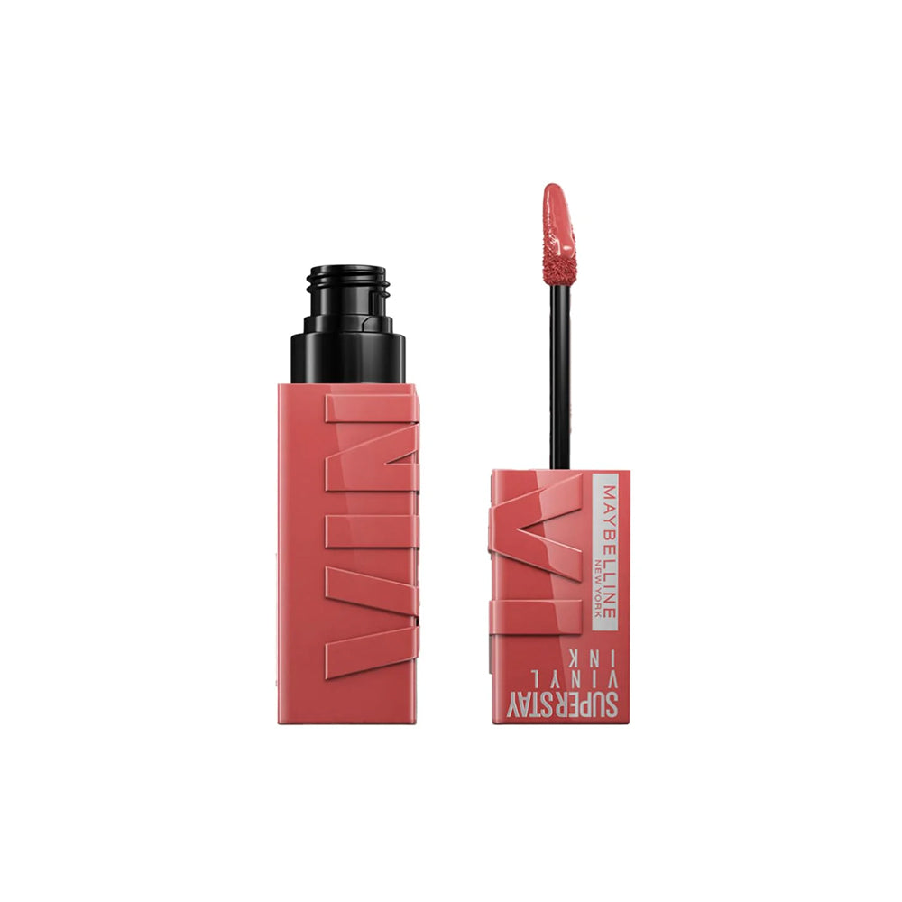 Maybelline Superstay Vinyl Ink Lipstick Charmed 100 - Snapcart.pk
