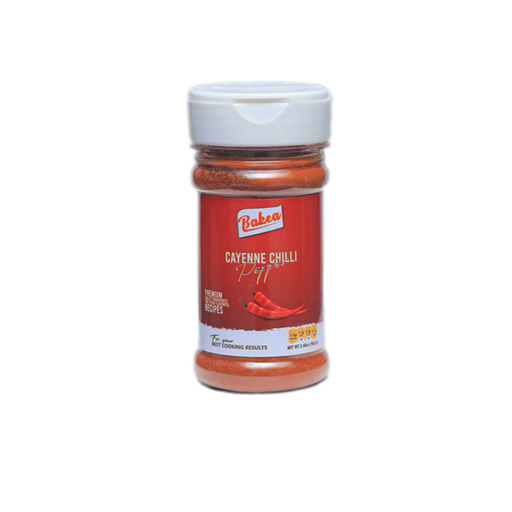 Bakea Chayenne Chilli Pepper 70g - Snapcart.pk