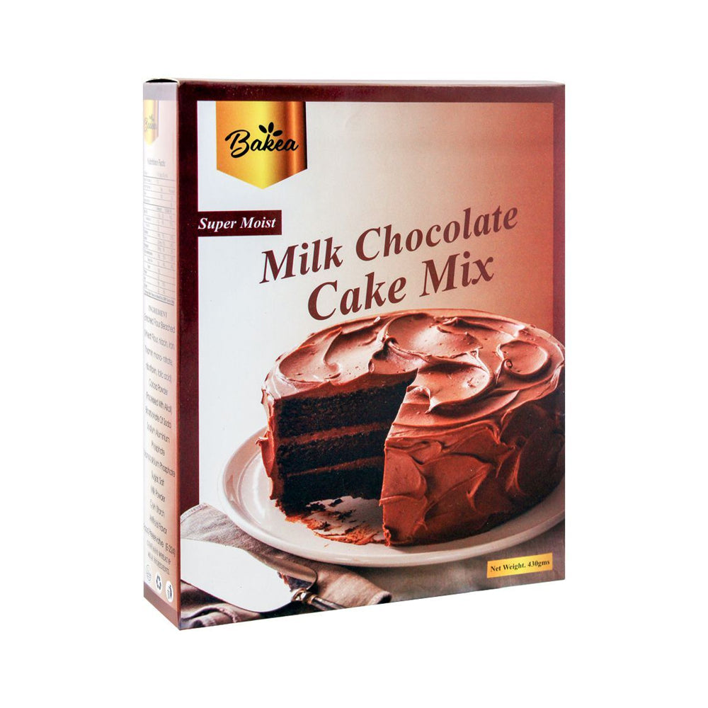 Bakea Milk Chocolate Cake Mix 430g - Snapcart.pk