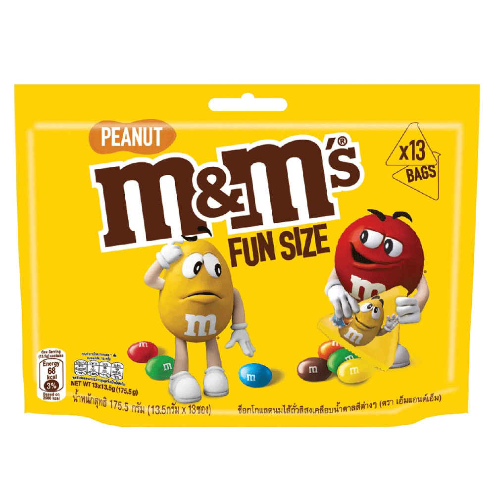 M&ms Peanut Fun Size 175.5g