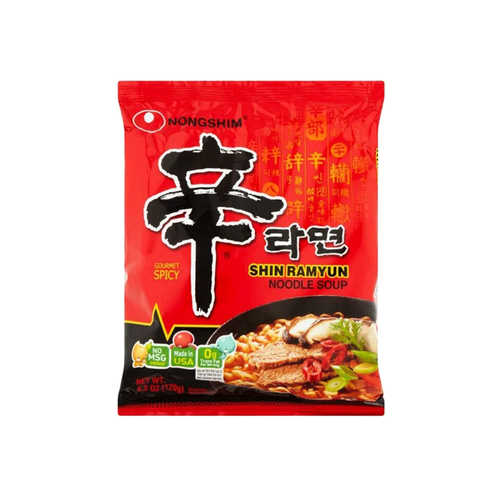 Nongshim Shin Ramyun Noodle Soup 120g - Snapcart.pk