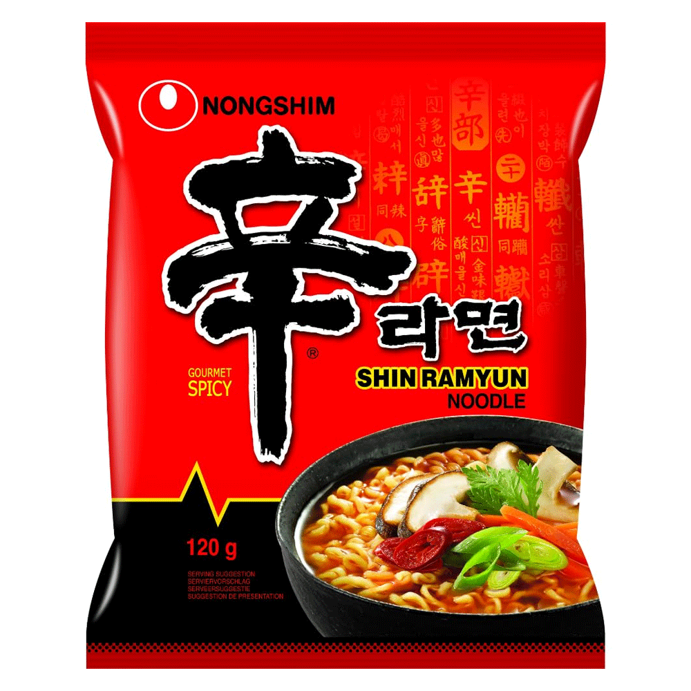 Nongshim Shin Ramyun Noodle Soup 120g