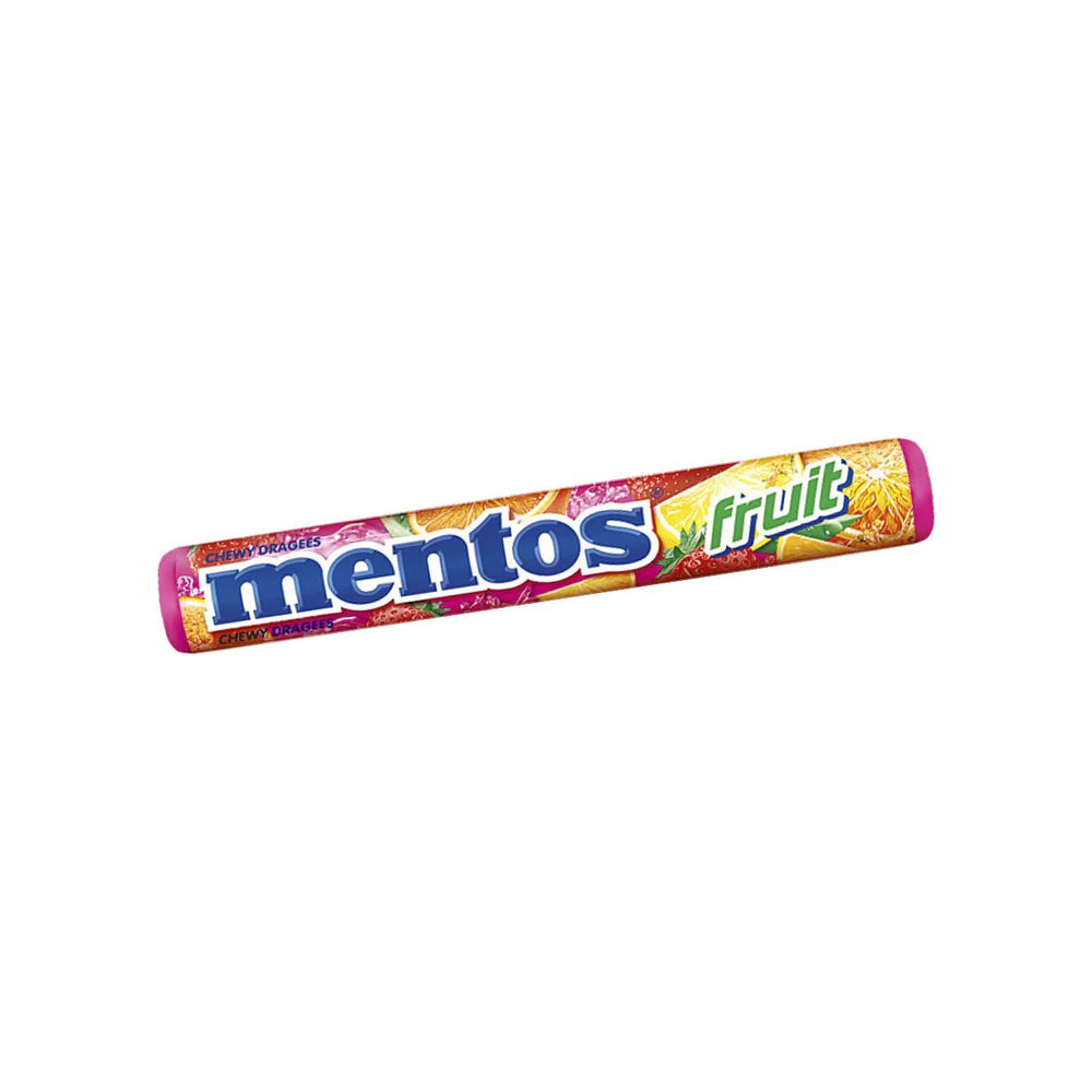 Mentos Fruit Chewy Dragees 37.5g - Snapcart.pk
