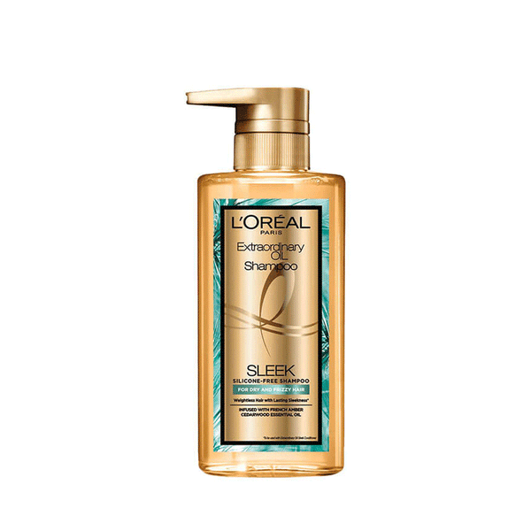 Loreal Extraordinary Oil Shampoo Smooth Silicone 440ml - Snapcart.pk