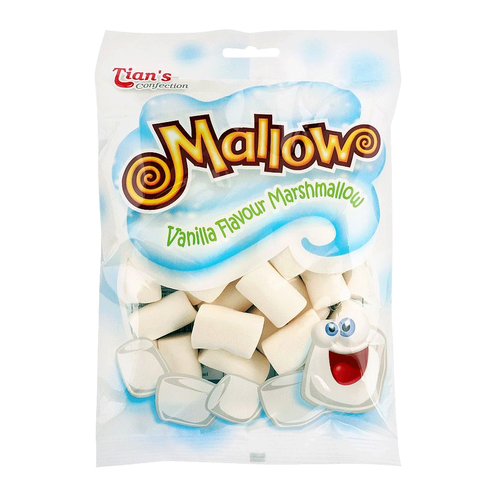 Tian's Mallow Vanilla Flavour Masrhmallow 80g - Snapcart.pk