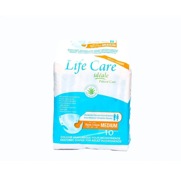 Life Care Adult Diaper Medium 10s - Snapcart.pk