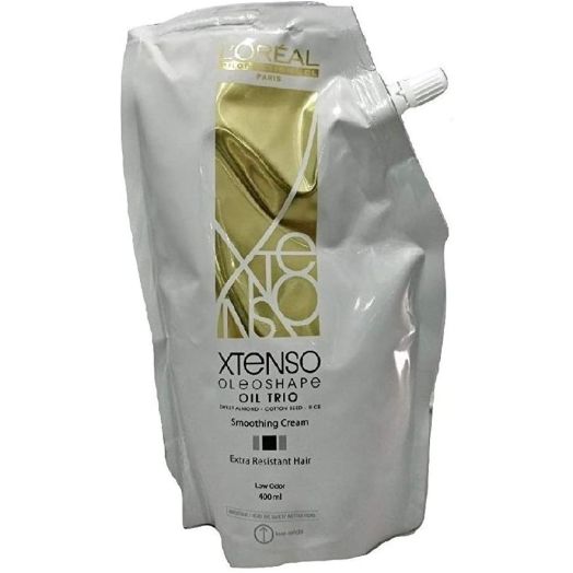 Loreal Professional Oil Trio Xtenso Smoothing Cream For Resistant Hair 400Ml