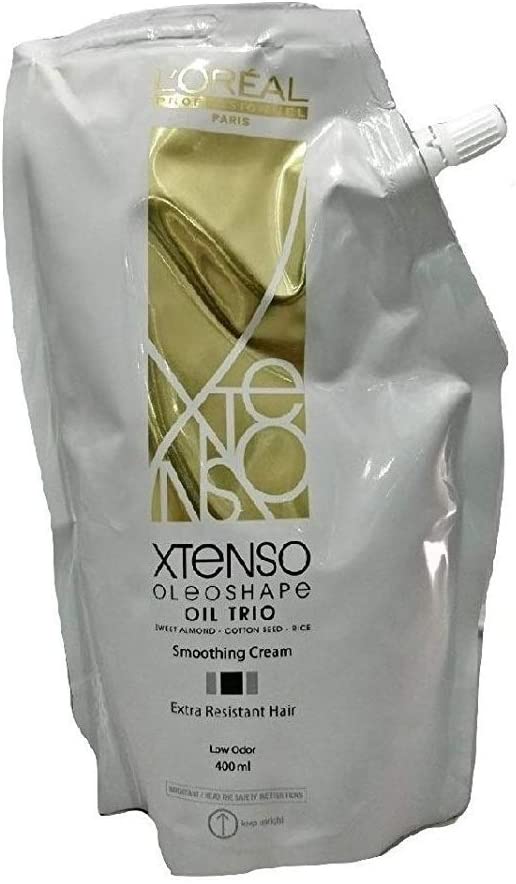 Loreal Professional Oil Trio Xtenso Smoothing Cream For Resistant Hair 400Ml