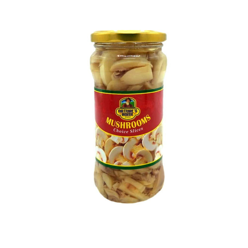 Nature's Home Mushrooms (sliced) 330g - Snapcart.pk