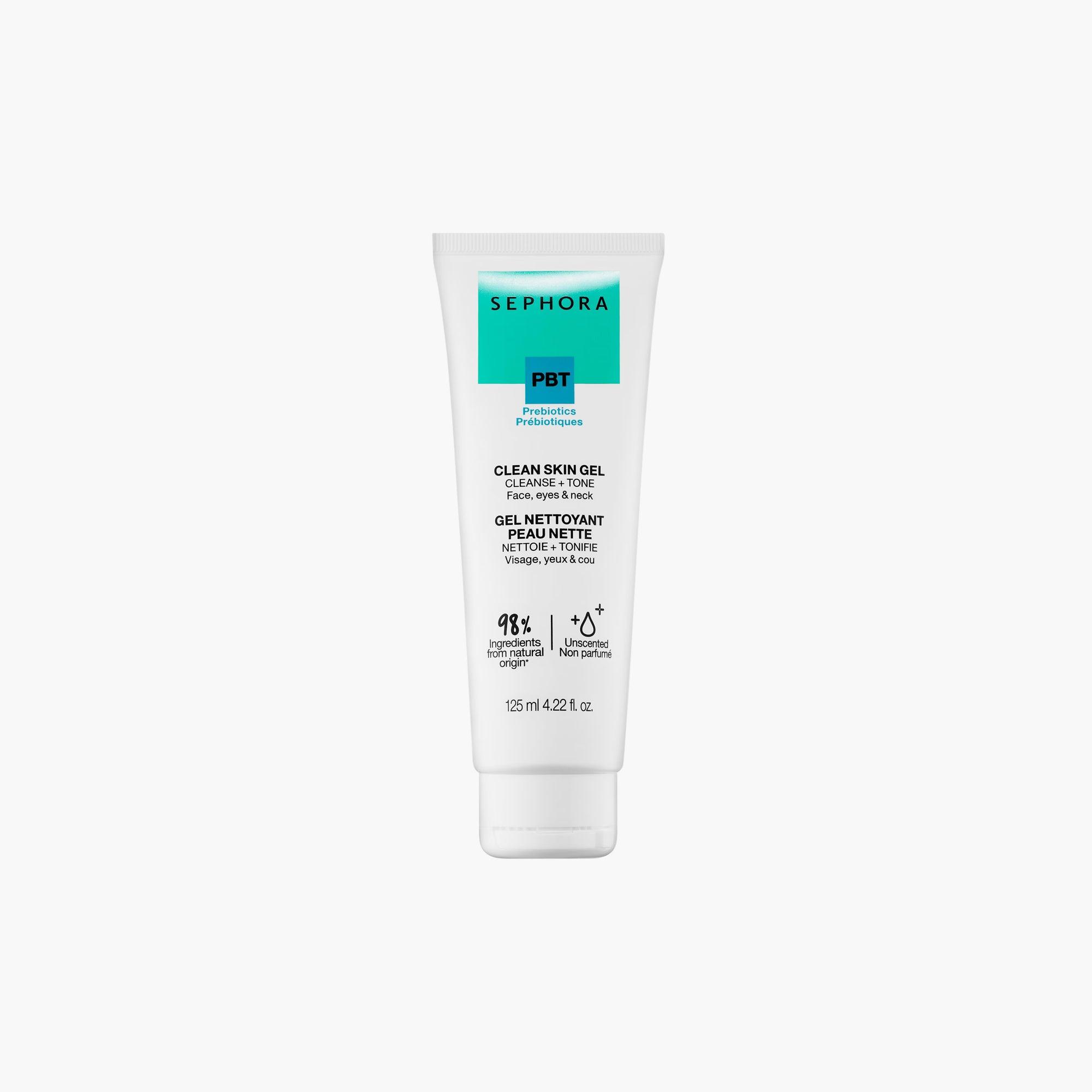 Sephora Prebiotics Clean Skin Gel Cleanse + Tone 125ml