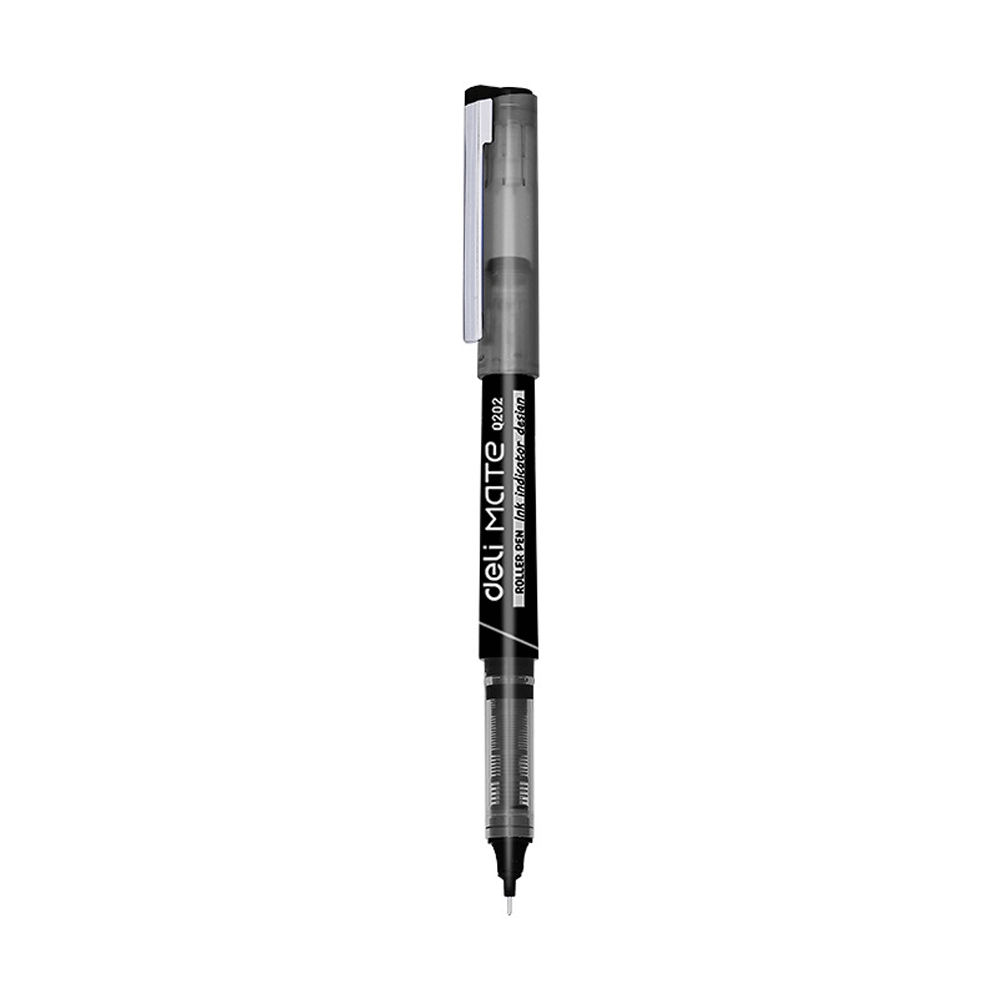 Deli Mate Roller Pen Black 0.5