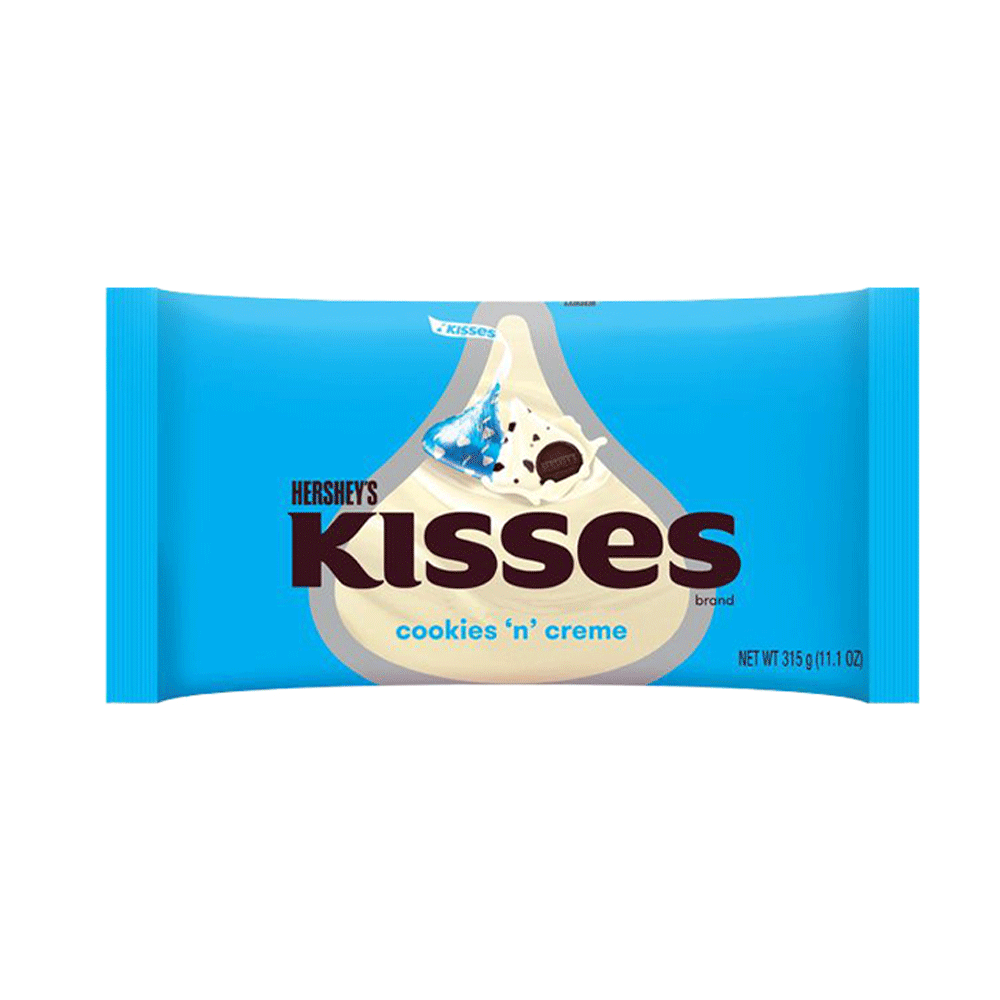 Hersheys Kisses Cookies n Creme Chocolate 315g