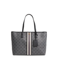 Tory Burch Large T-Monogram Coated Canvas Black -TB81964