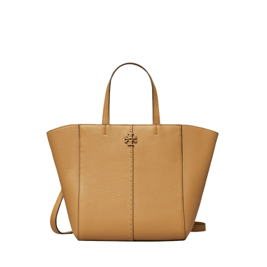Tory Burch Pvc Double T-Leather Tote Brown - 147574