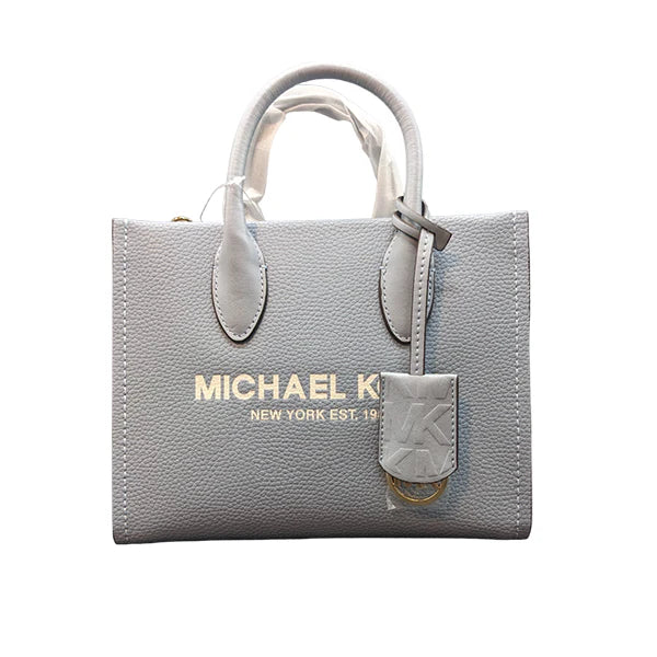 Michael Kors Mirella Shopper Crossbody Leather Bag In Chambray - 35S2G7ZC5L