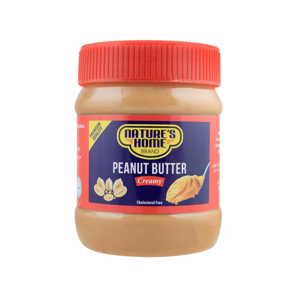 Nature's Home Peanut Butter Creamy 340g - Snapcart.pk