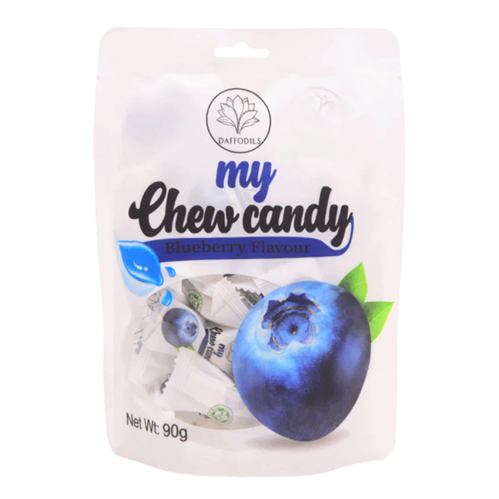 Daffodils My Chew Candy Blueberry 90g