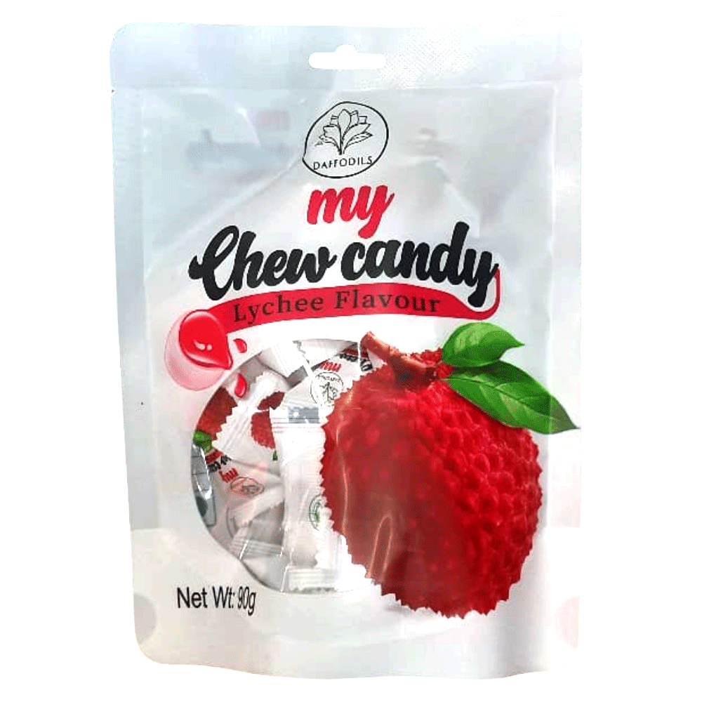 Daffodils My Chew Candy Lychee 90g