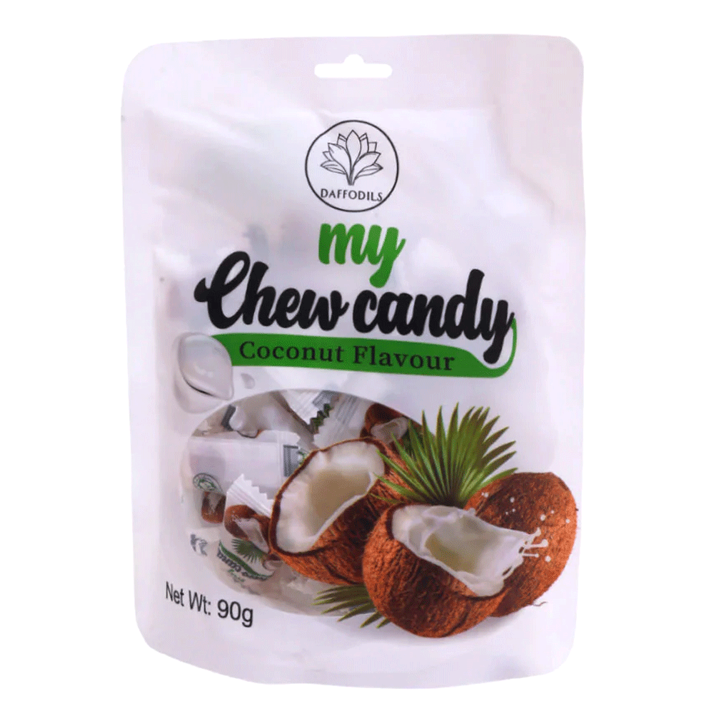 Daffodils My Chew Candy Coconut 90g