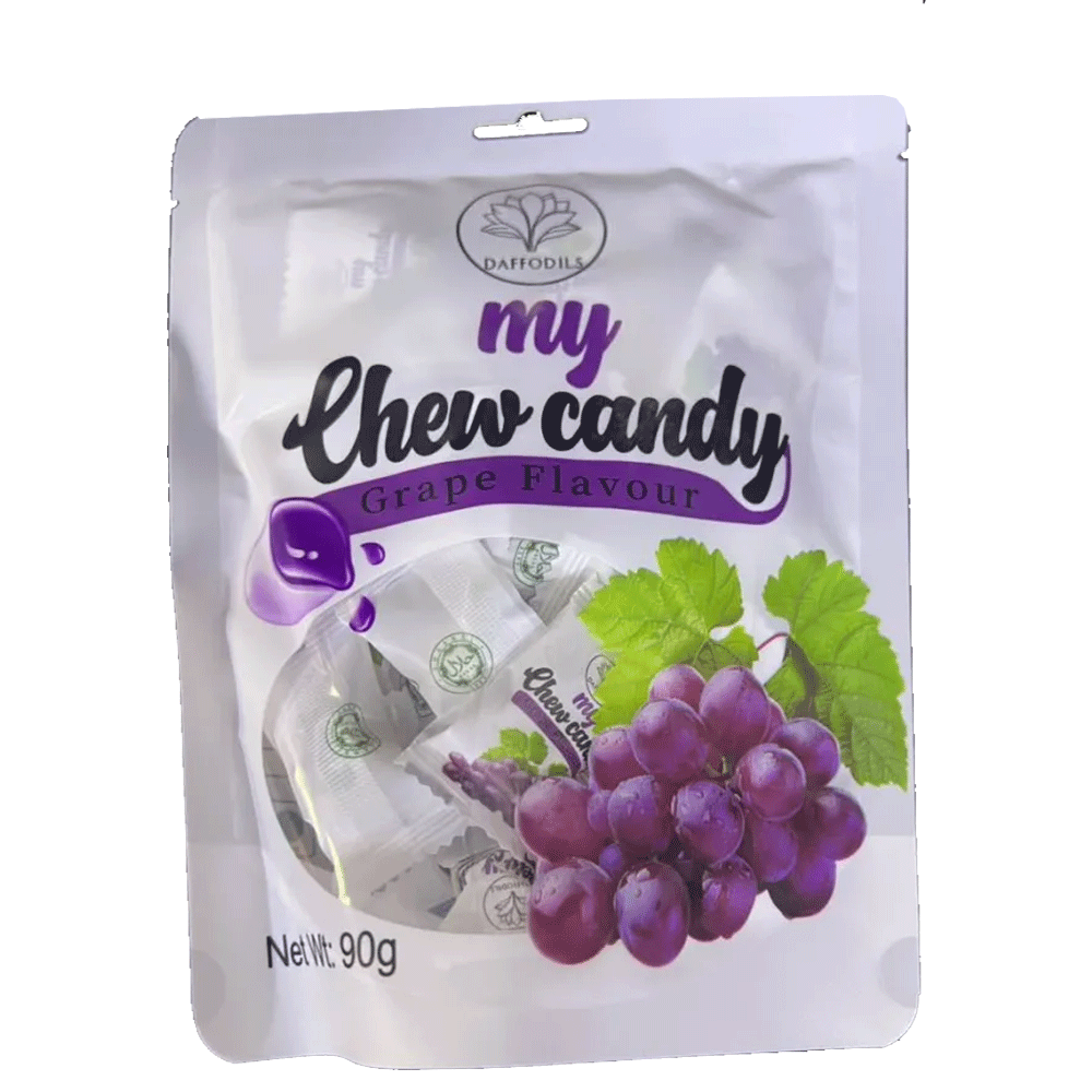 Daffodils My Chew Candy Grape 90g