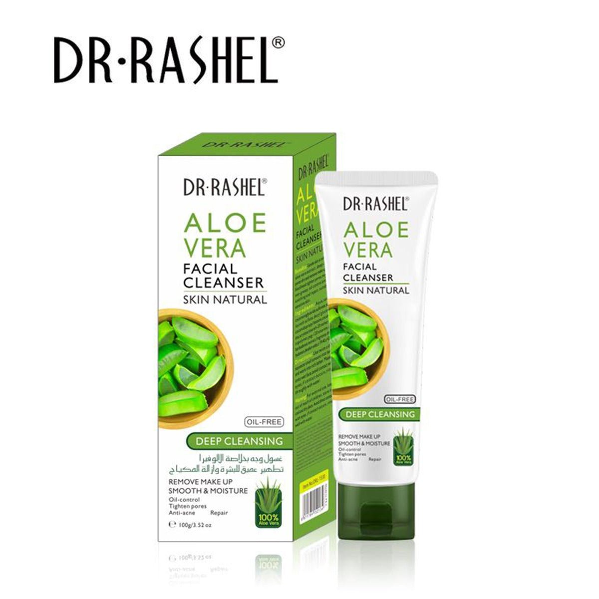 Dr.Rashel Aloe Vera Facial Cleanser Skin Natural Deep Cleansing 100g
