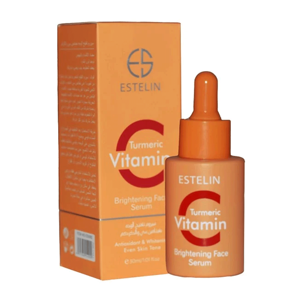 Estelin Turmeric Vitamin Brightening Face Serum 30ml