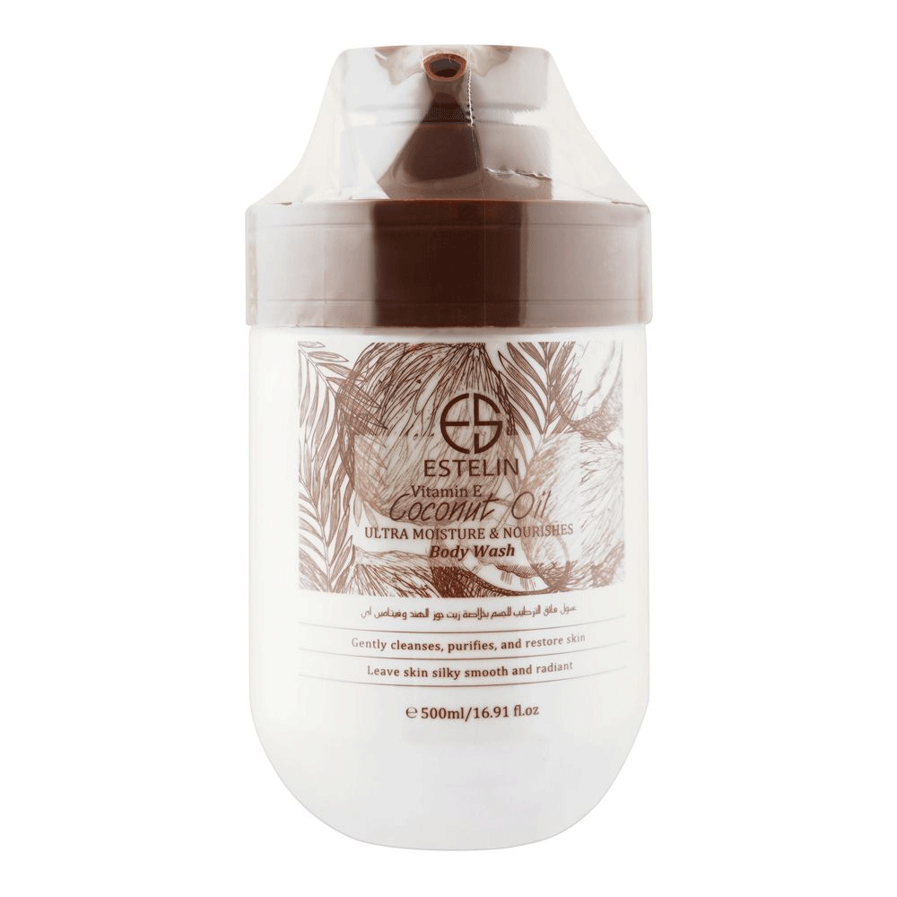 Estelin Coconut Oil Ultra Moisture & Nourishes Body Wash 500ml