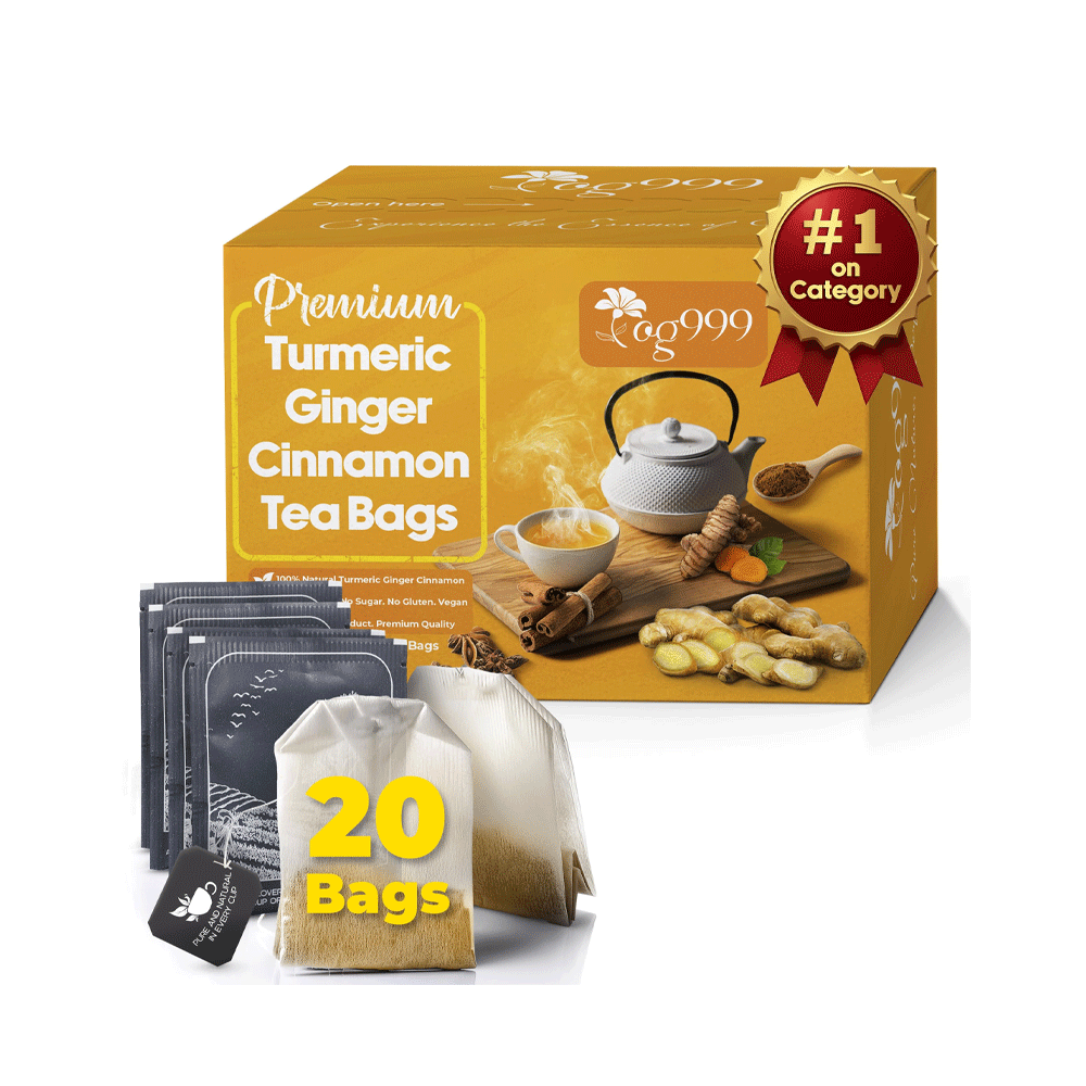 Vegan Turmeric Herbal Tea 20s