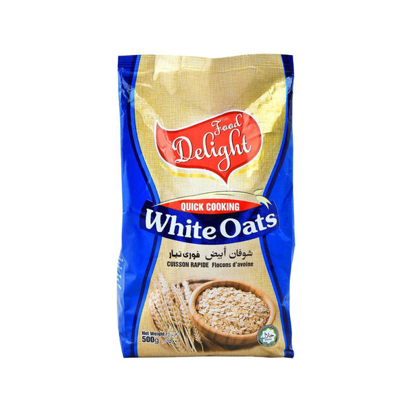 Food Delight White Oats 500g - Snapcart.pk