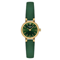 Tissot Lovely Green Leather Strap Green Dial Quartz Watch for Ladies - T140.009.36.091.00