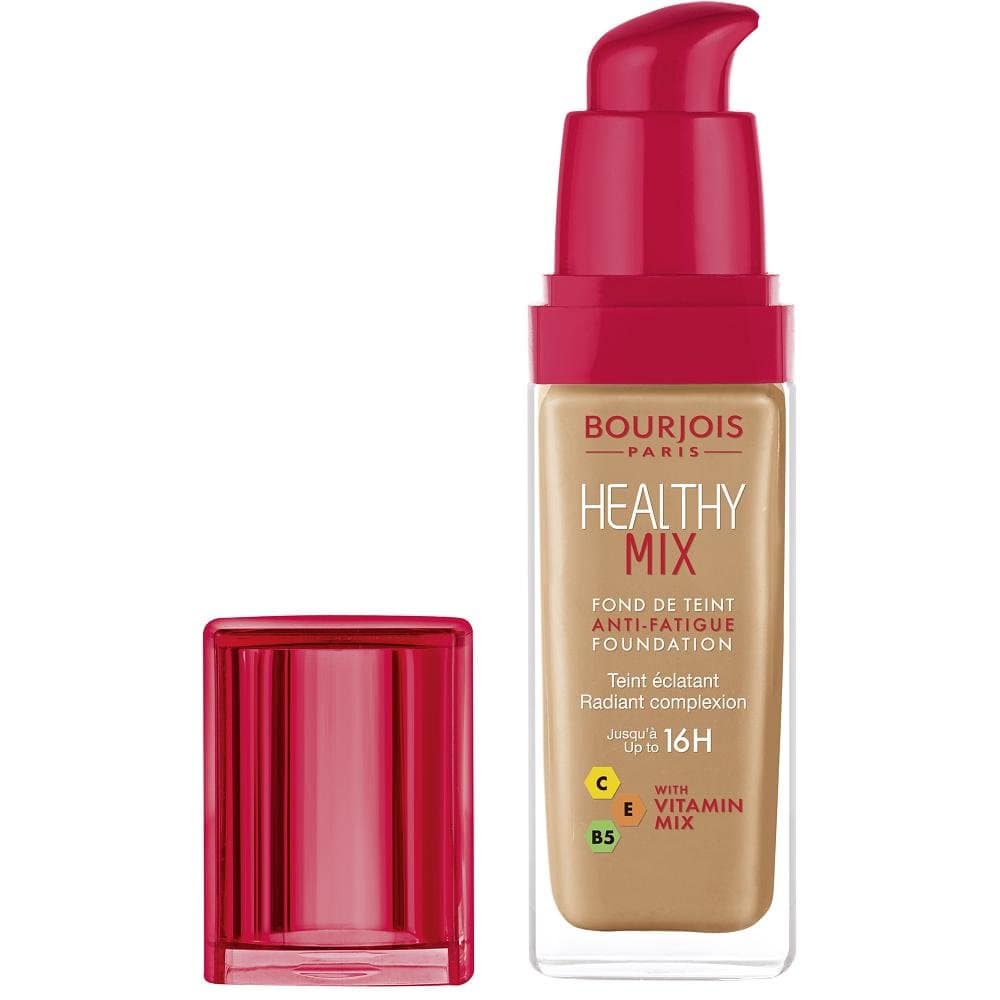 Bourjois- Healthy Mix Anti-Fatigue. Foundation. 58 Caramel. 30 ml – 1 fl oz - My Store
