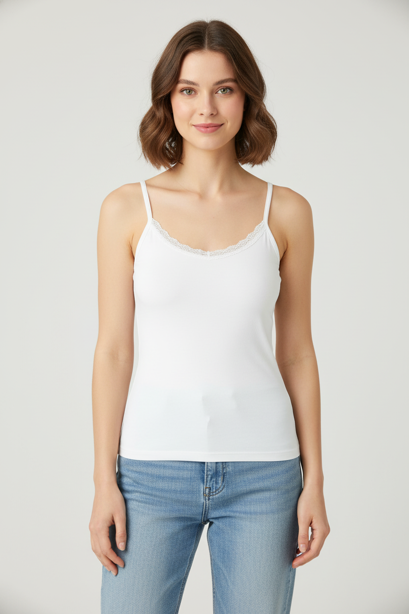 Belleza Lingerie Cotton Camisole - 6003