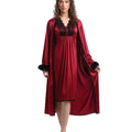 Gown Set - Rivya - Maroon