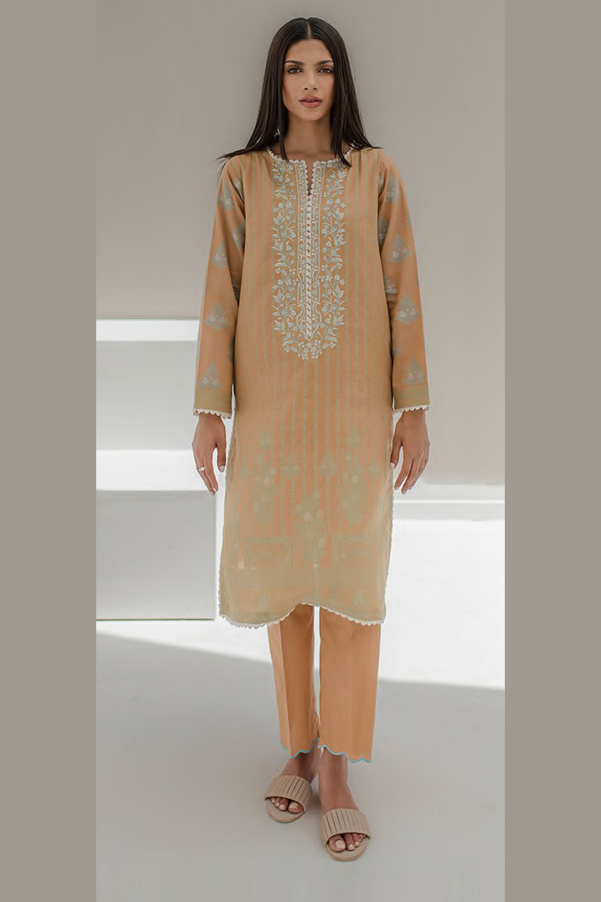 zellbury -Shirt Shalwar Dupatta - - 3 pc Lawn Suit -vol4