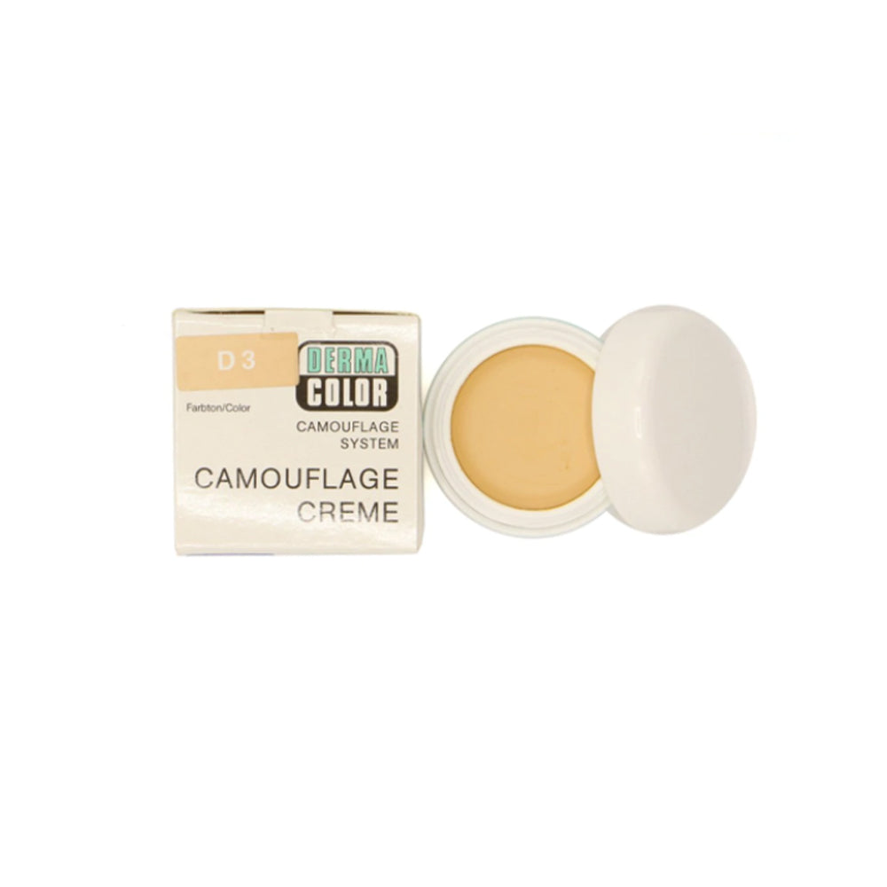 Kryolan- Derma Color Camouflage Creme - D3 4 gm
